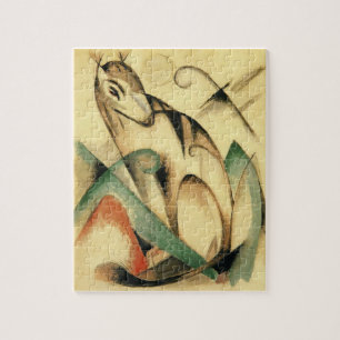 Sittdjur (av Franz Marc) Pussel