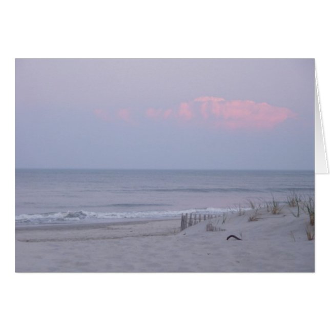 Sittin på Dunes OBS Kort (Framsidan Horizontal)