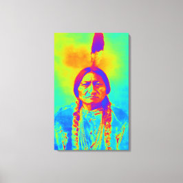 Sitting Bull Canvastryck