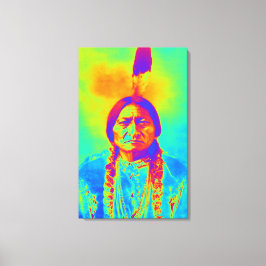 Sitting Bull Canvastryck