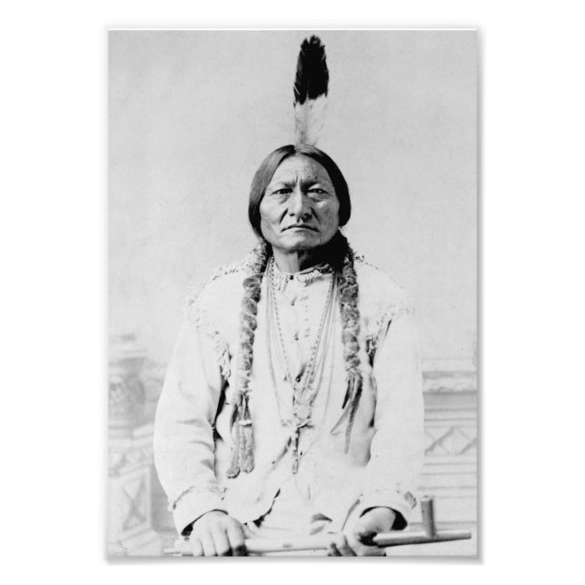 Sitting Bull Fototryck (Framsidan)