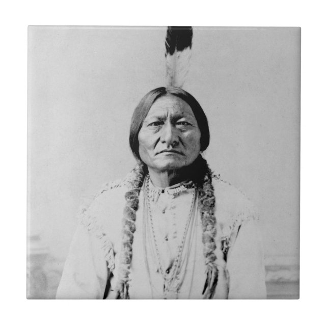 Sitting Bull Kakelplatta (Framsidan)