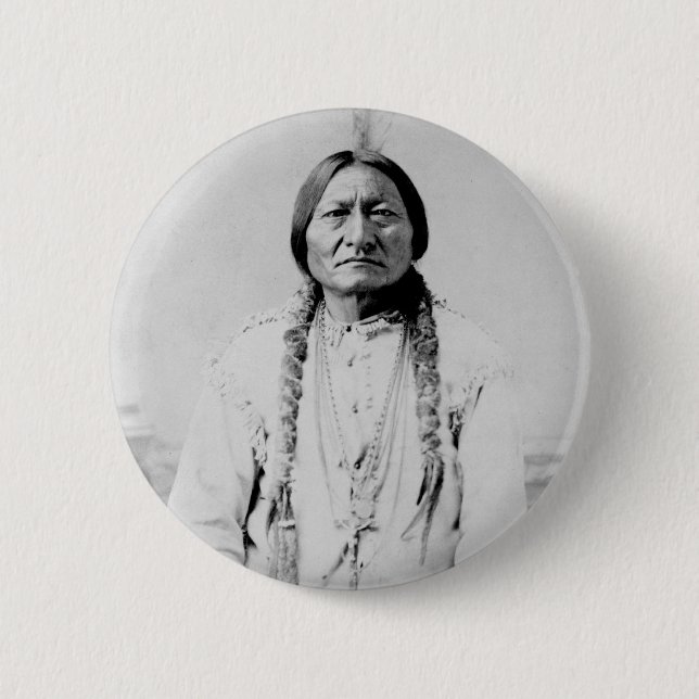 Sitting Bull Knapp (Framsida)