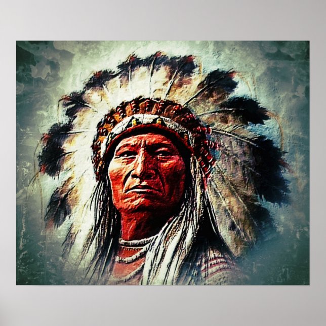 Sitting Bull Poster (Framsidan)