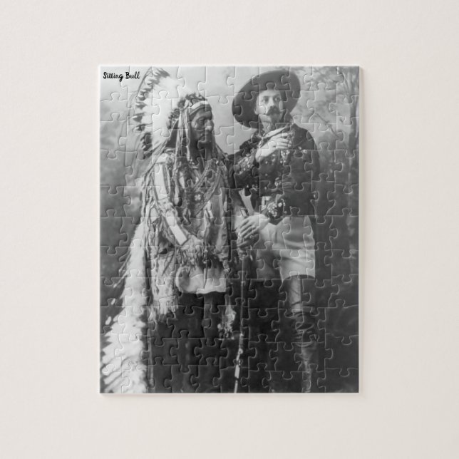 Sitting Bull Pussel (Vertikal)