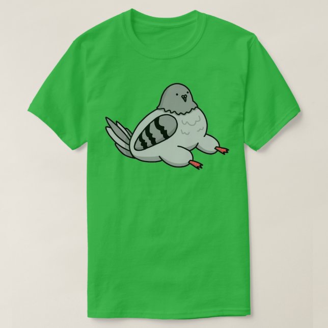 Sitting Pigeon 1 T Shirt (Design framsida)