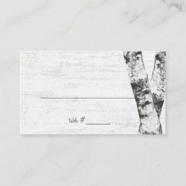 Sittkort för hjärt-Träd Placeringskort