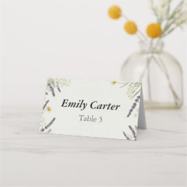 Sittkort för Rustic Cottagecore Bröllop Placeringskort