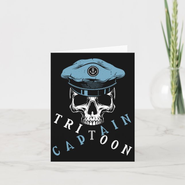 Sittonkapten Flatboat Life Pontoon för Kort (Framsida)