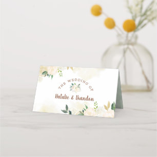 Sittplats i Bröllop, färsk, Rustic Reserved Placeringskort