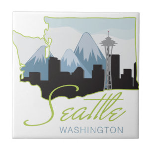 Sittplats Washington Kakelplatta