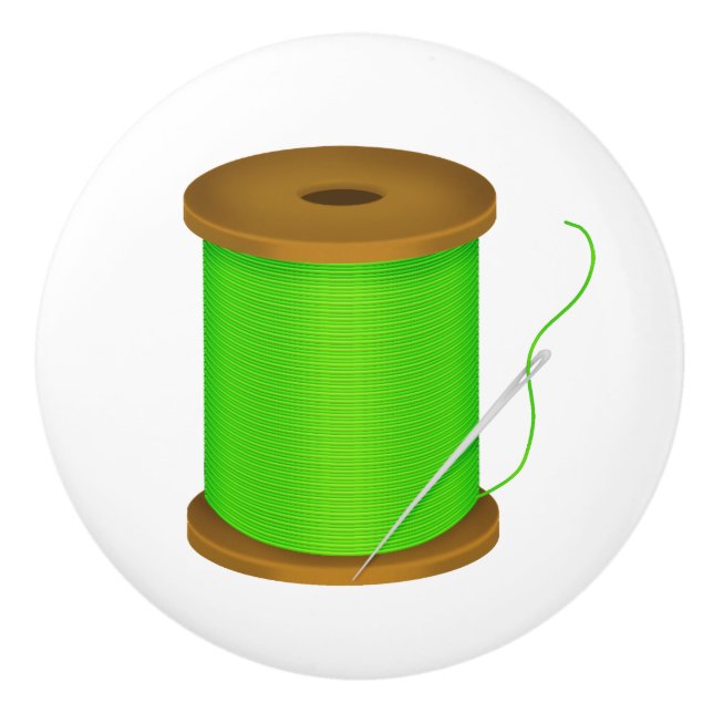 Sittrumskeramisk knopp - SRF (Framsidan)