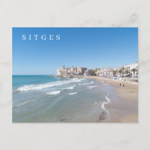 Sittsges strandutsikt vykort