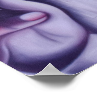 "Sittskydd" poster av ursprunglig oljemålning