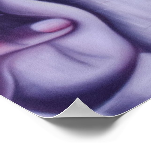 "Sittskydd" poster av ursprunglig oljemålning (Hörn)