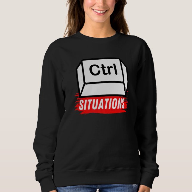 Situationen under kontroll Awesome Sarcasticst Mem T Shirt (Framsida)