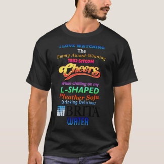 Situationskomedi från min konstläder Sofa flickfam T Shirt