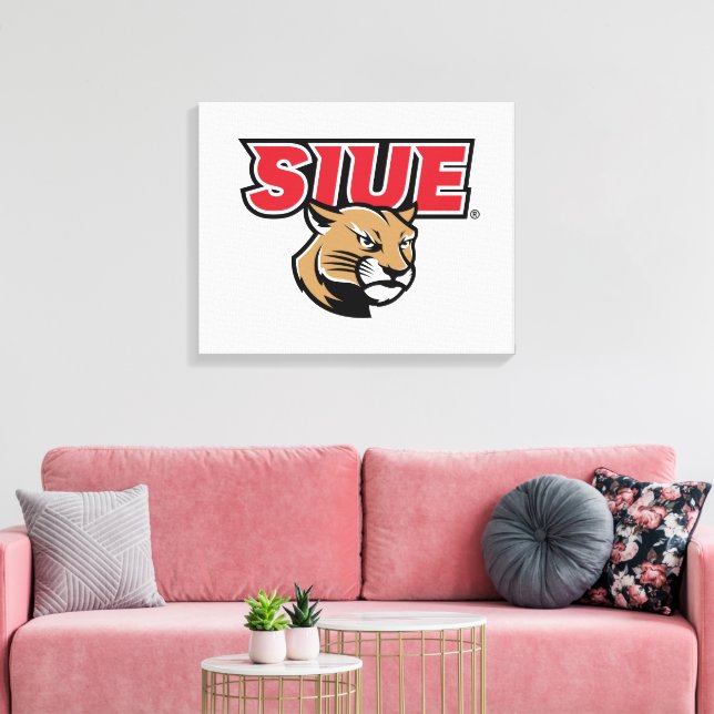 SIUE Cougars Canvastryck (Insitu (Vardagsrum))