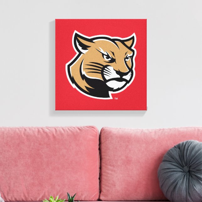 SIUE Cougars Canvastryck (Insitu (Vardagsrum))