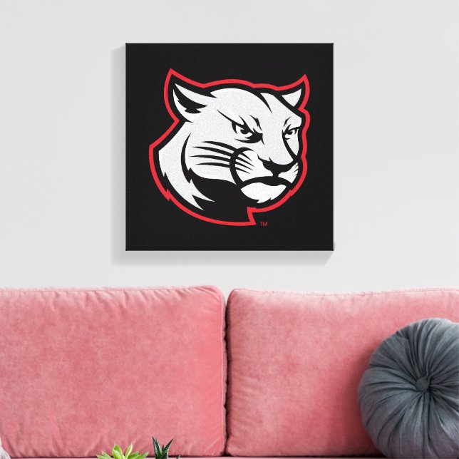 SIUE Cougars Canvastryck (Insitu (Vardagsrum))