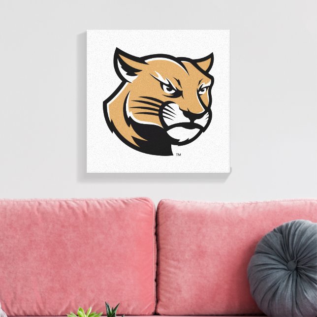 SIUE Cougars Canvastryck (Insitu (Vardagsrum))