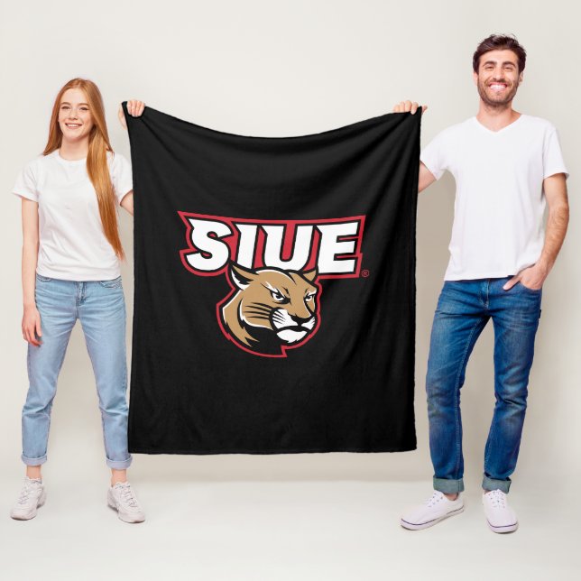 SIUE Cougars Fleecefilt (På plats)
