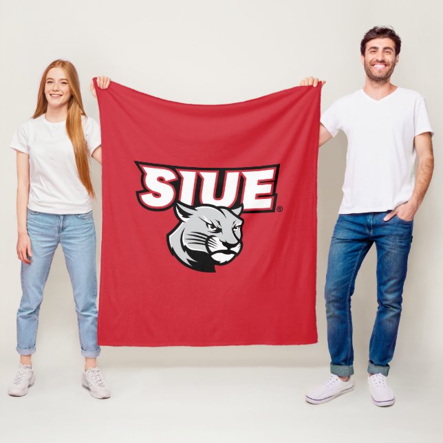 SIUE Cougars Fleecefilt (På plats)