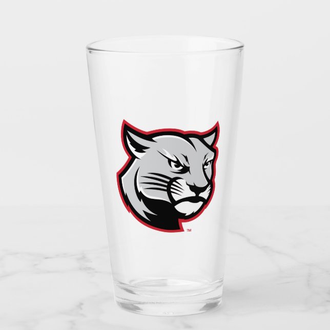 SIUE Cougars Glaskopp (Framsida)