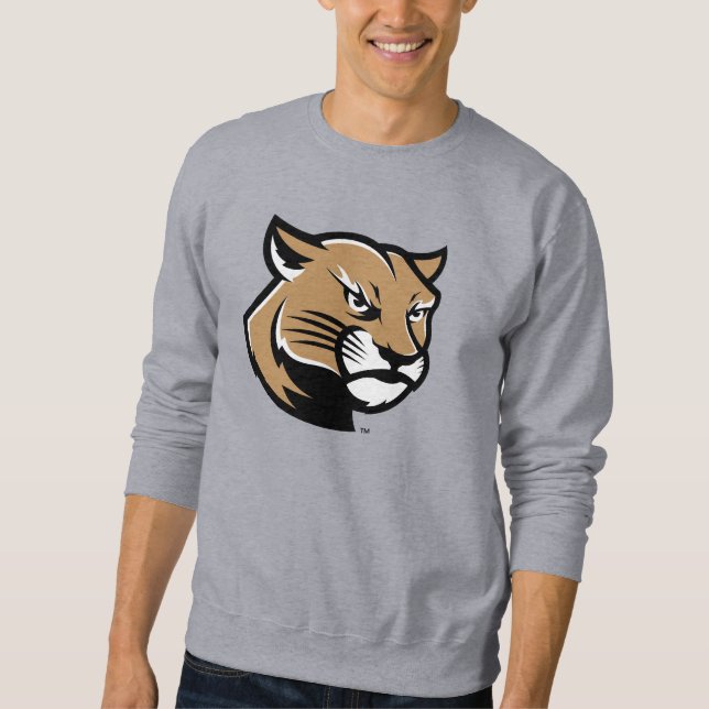 SIUE Cougars Lång Ärmad Tröja (Framsida)