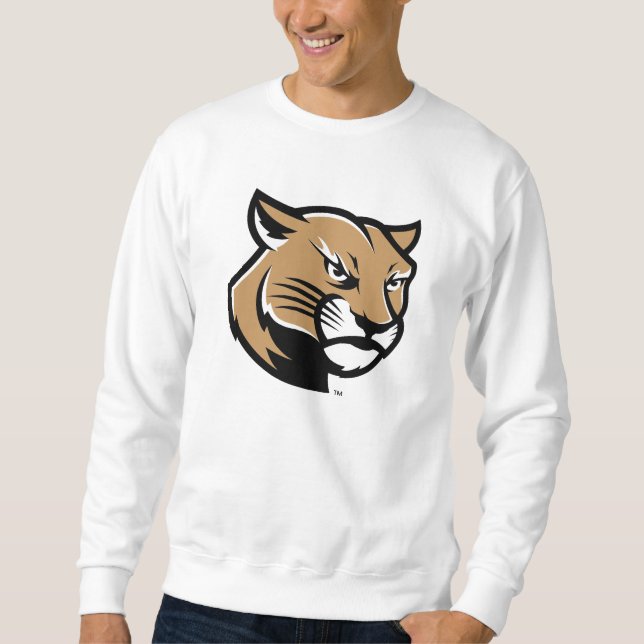 SIUE Cougars Lång Ärmad Tröja (Framsida)