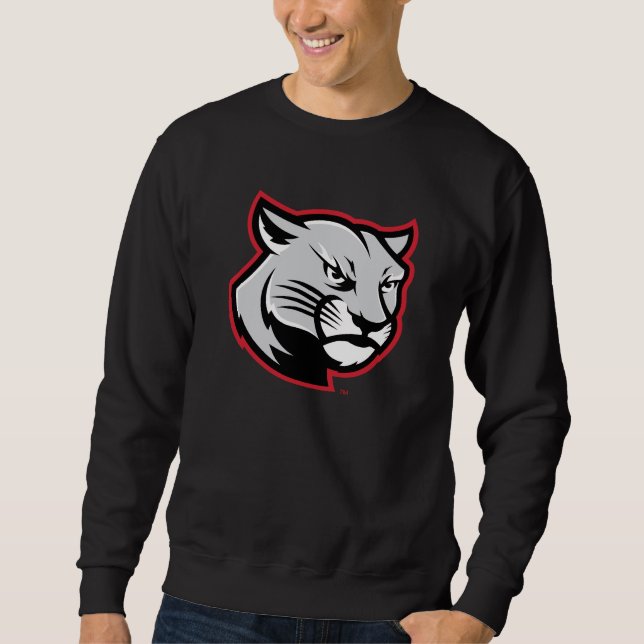 SIUE Cougars Lång Ärmad Tröja (Framsida)
