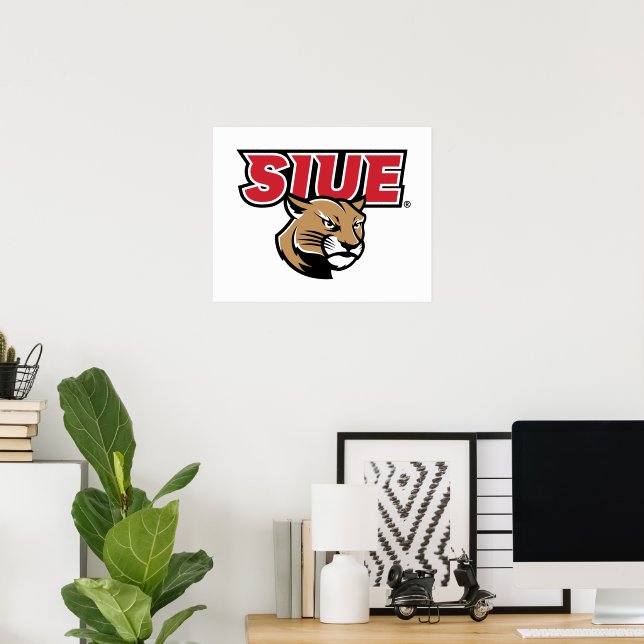 SIUE Cougars Poster (Hemmakontoret)