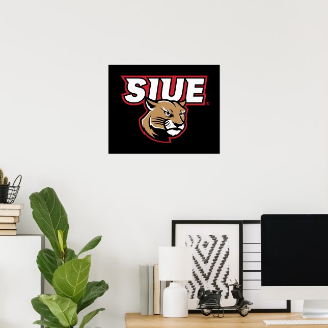 SIUE Cougars Poster (Hemmakontoret)