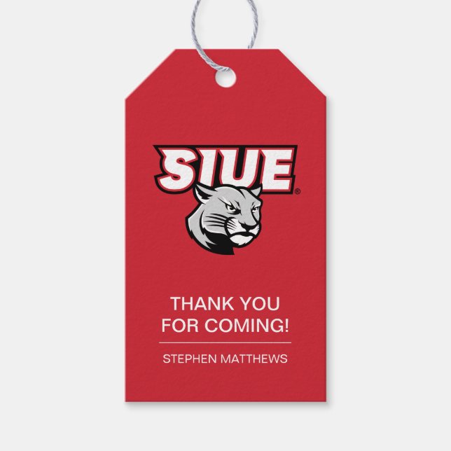 SIUE-examen Presentetikett (Framsidan)