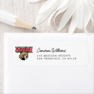 SIUE-examen Returadress Etikett