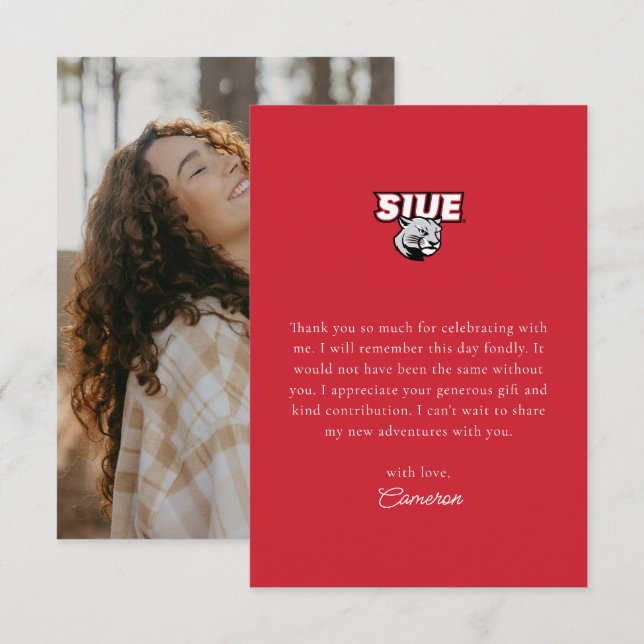 SIUE-examen Tack Kort (Fram/baksida)
