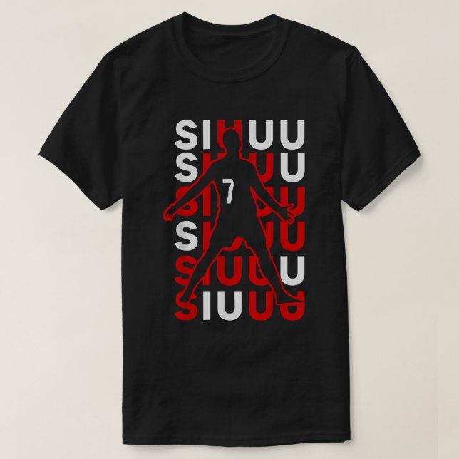 Siuu-konsolens design | Fläkt Art T Shirt (Design framsida)