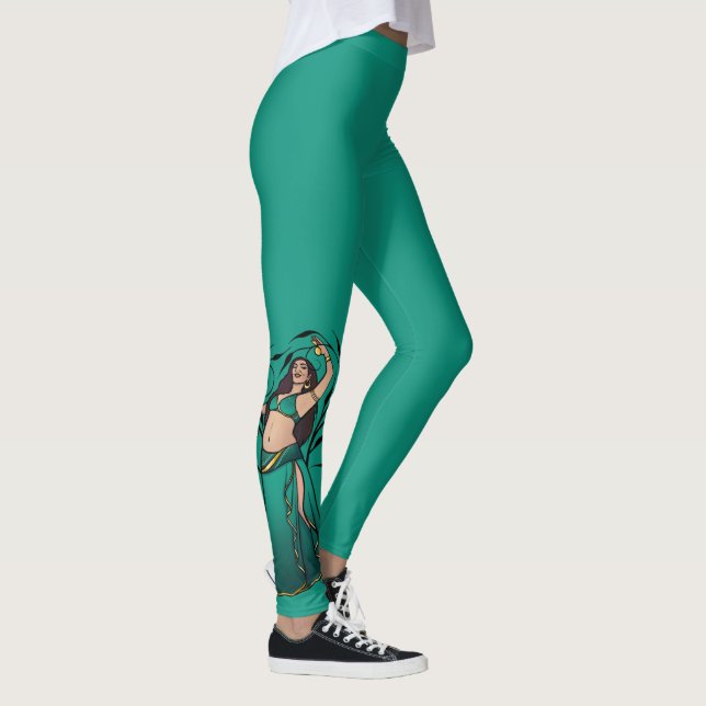 Sivoney Belly Dancer Goddess Leggings (Höger)