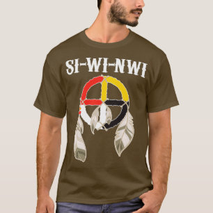 SIWINWI Shawnee Tribe Native Indian Medi T Shirt