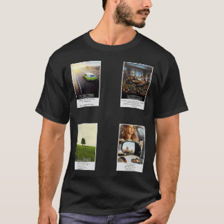 Six Feet Under Citat Målade HD Konst T Shirt