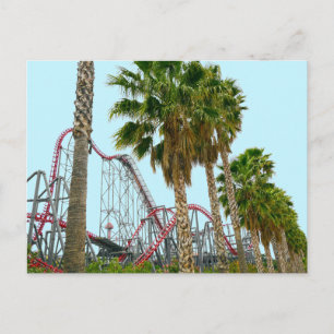 Six Flags Magic Mountain Vykort