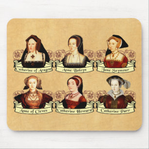 SIx-fruarna av Henry VIII Classic Musmatta
