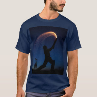 Six Over The Boundary T20 Cricket T-shirt