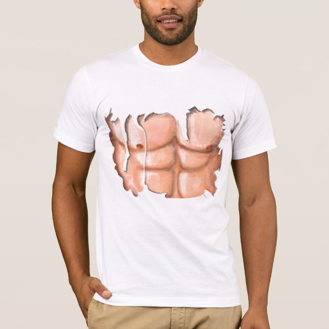 Six Pack Fun Shirt Tröja (Framsida)
