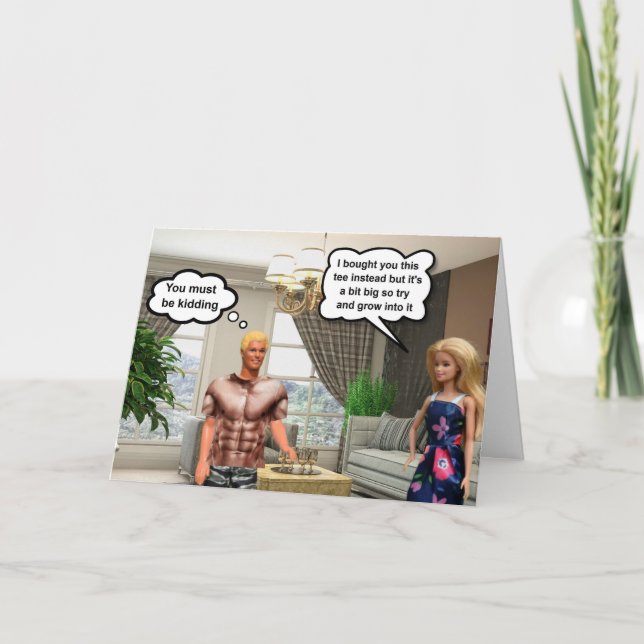 Six pack-tröja! kort (Framsida)