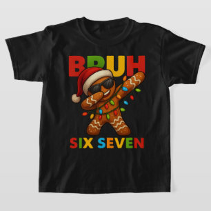 SIX SEVEN 67 Jul Granola Bruh Rolig Dabbing Pepp T Shirt