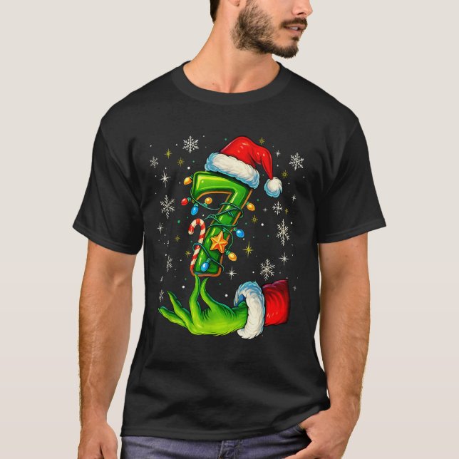 Six Seven 67 Meme Funny Christmas Couple Matching  T Shirt (Framsida)