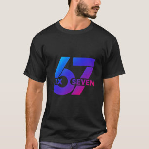 Six Seven 67 Meme Gen Alpha Slang Bysebyll Säsong T Shirt