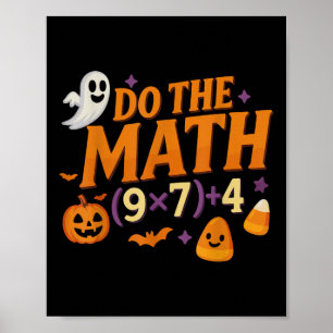 Six Seven 67 Meme Gör Matten Halloween Alpha Gen Poster