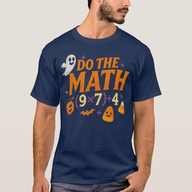 Six Seven 67 Meme Gör Matten Halloween Alpha Gen  T Shirt (Framsida)